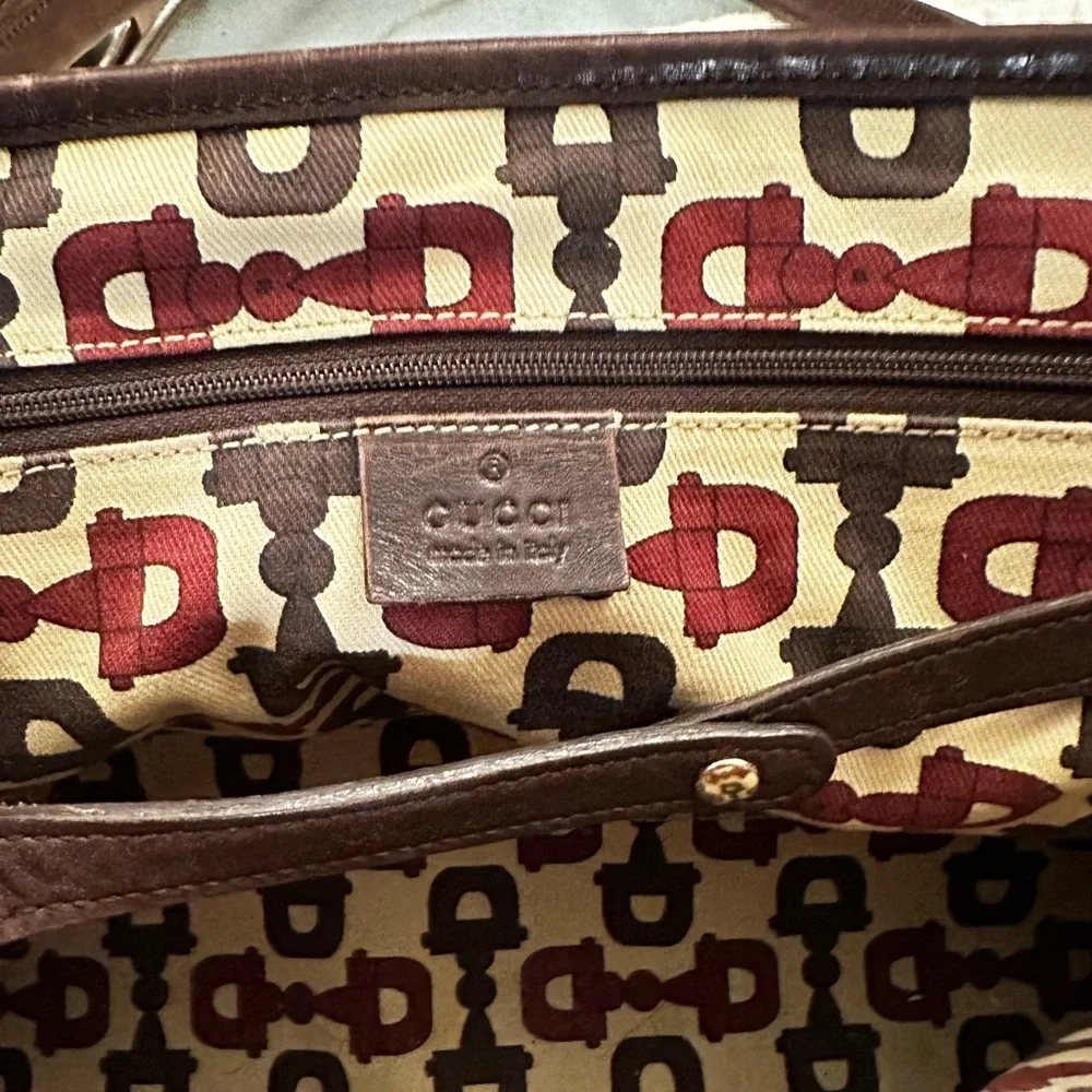 Authentic Gucci Princy tote - brown Guccissima leather - Picture 2 of 7